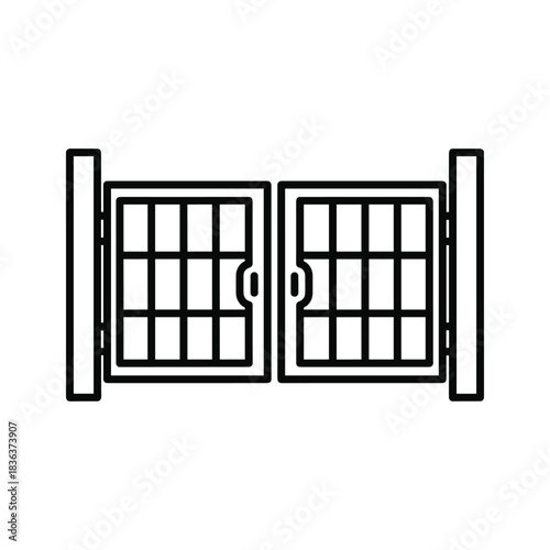 Saloon Doors Icon