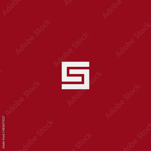 Letter S logo Icon flat vector design