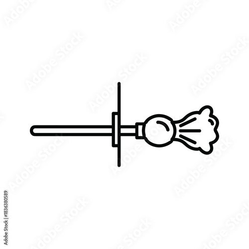 Perfume Atomizer Spray Line Icon