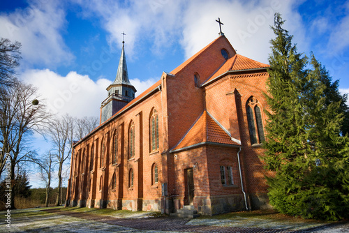 Church in Szymonka in Masuria, Poland