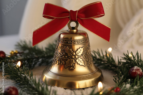 Wallpaper Mural christmas bells on the tree Torontodigital.ca