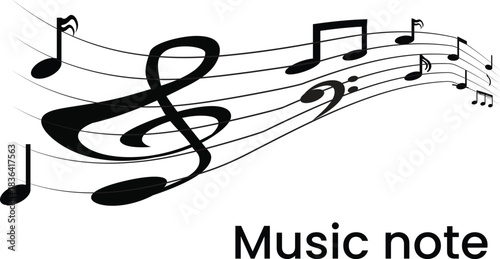 music notes 