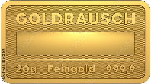 20 gram gold bar 999,9