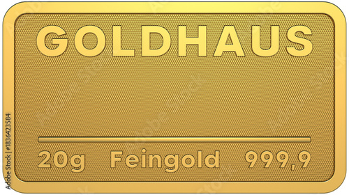 20 gram gold bar 999,9