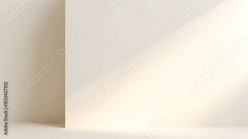 Wallpaper Mural Soft Matte Off-White Facebook Ad Background with Gentle Corner Glow and Large Left-Side Negative Space for Promo Text or Brand Graphics Torontodigital.ca