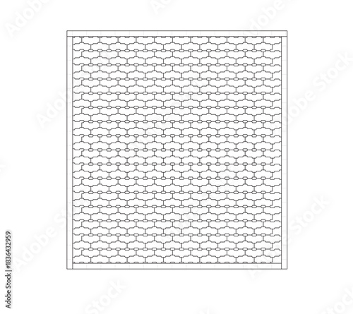 Floor Tile Paving Texture, CAD Pattern Background