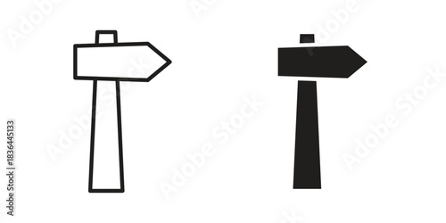 Hammer icons vector collection for web designs. flat icons