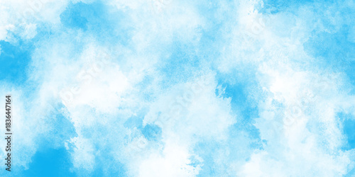 Light blue watercolor background with a grainy paper texture, evoking a calm and tranquil atmosphere, abstract blue watercolor background wallpaper, abstract surface blue watercolor painting texture.