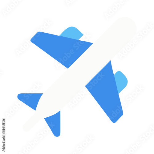 Airplane with thermometer on black background representing travel sickness