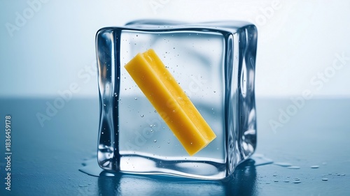 glass with ice