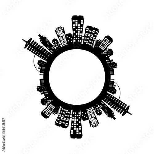 collection Building icons vector set. vector design set Collection of diverse city and town bethlehem city silhouette set Vector set of famous European city skylines in black silhouette style