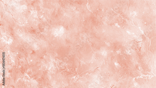 Soft coral color marble stone slab with streaks background texture