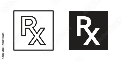RX icon designs collection for mobile, ui, web.