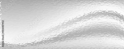 gray foil glass texture background. Abstract gradient bright light reflection and shiny rough texture surface