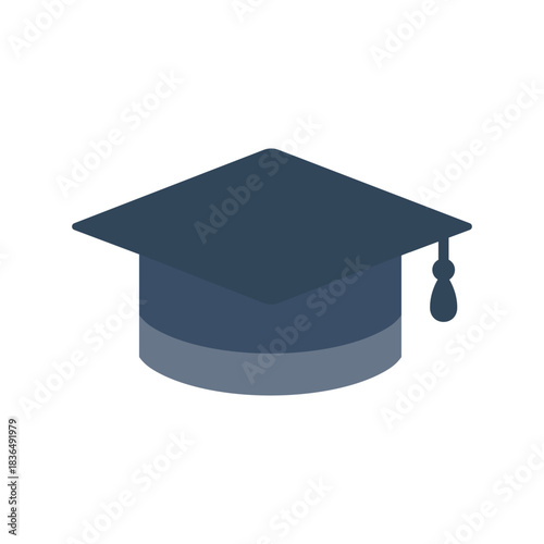 graduation cap icon vector design template