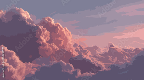 Cloudscape illustration
