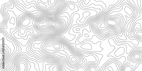 Transparent PNG Topographic line map. Modern design with White background with topographic wavy pattern design.map, pattern, texture, line, background, adventure, mountain, sport, travel, vector.	
