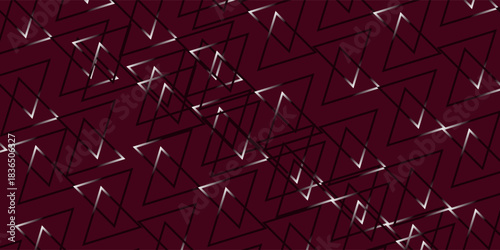 Abstract burgundy background with gold. Burgundy background. luxury geometric background with brozen metallic lines. Graphic ornament. poster