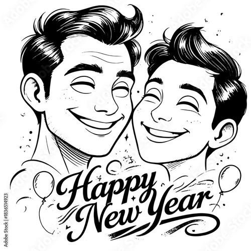 Happy Friend for a best friend, Happy New Year wish