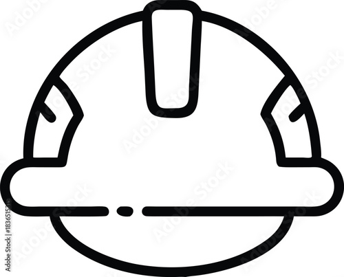 Engineering Helmet Outline