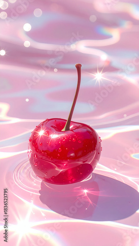 透明感のあるチェリーのイメージ