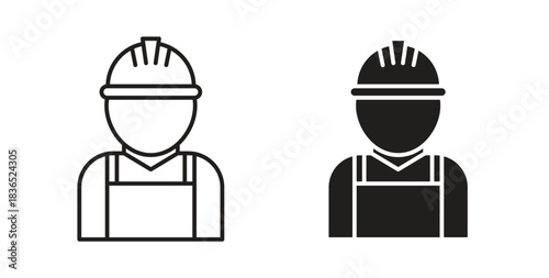 User helmet safety icon