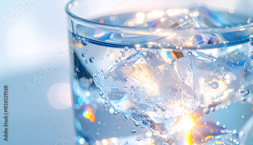 透き通るグラスのイメージ｜Transparent glass imagery