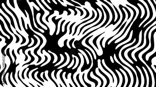 Vector illustration of an abstract waves stylized background