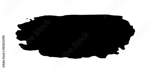 Texture of a paint brush