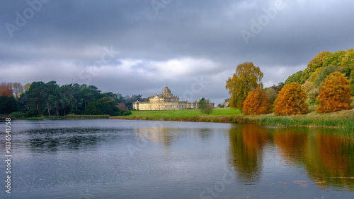 Photography Autumnal view of Castle Howard, Yorkshire, UK