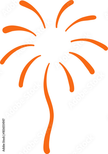 Firework Burst Illustration