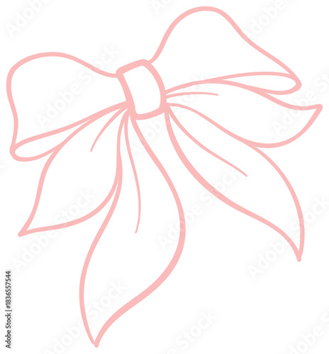 Elegant Bow Illustration