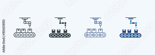 Production Multiple Style Icon Collection