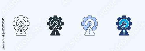 Defect Multiple Style Icon Collection