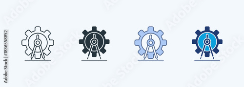 Precision Multiple Style Icon Collection