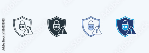 Risk Mitigation Multiple Style Icon Collection