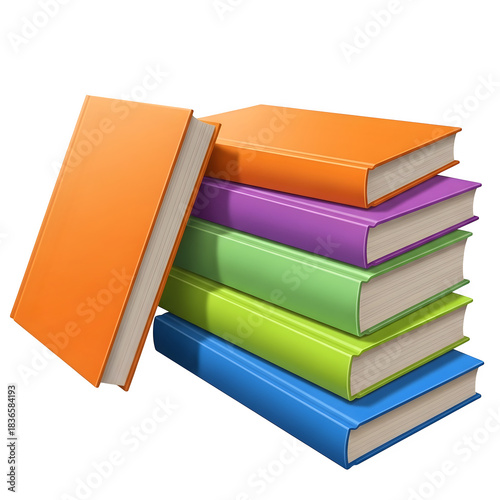 Book isolated on transparent background