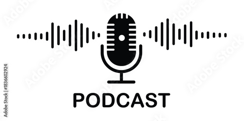 play, musical, element, equipment, background, interview, sign, button, device, app, karaoke, volume, recording, internet, vocal, black, signal, broadcasting, podcasting, concept, flat, multimedia, ta