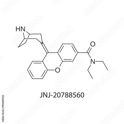 JNJ-20788560 Chemical Structure Illustration
