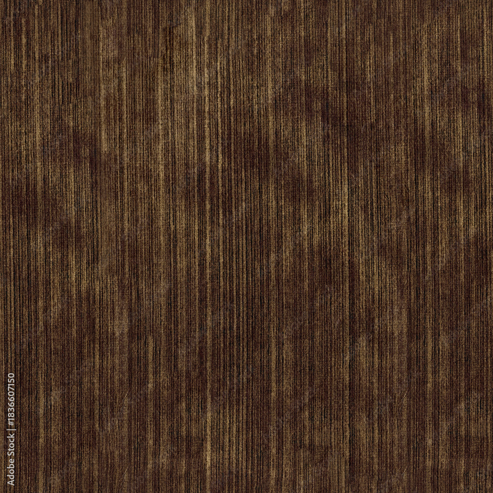 Naklejka premium Seamless brown vertical stripe texture with rich earthy tones and wood like linear patterns. Natural fiber paper with subtle grain. Handmade recycled paper surface. Vintage paper with minimal texture.