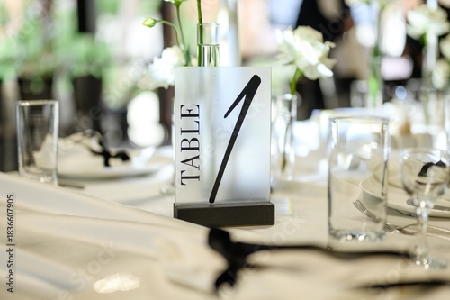 beautiful wedding table setting with flowers and candles