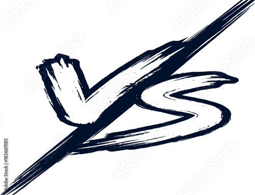 Versus V/S deep and dark blue vector file competition fight battle challenge championship duel match game sport background editable dark blue premium design.
