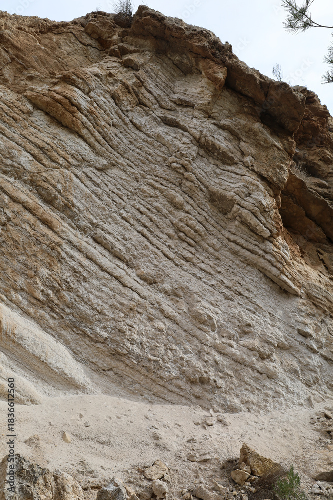 Obraz premium Gorge with karst formation in Alicante