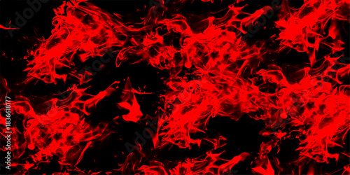 Abstract fire flame grunge texture background.  Fiery Red Abstract Background with Black Accents. Watercolor red grunge. hot red lava, fire abstract background. Old vintage retro red background textur