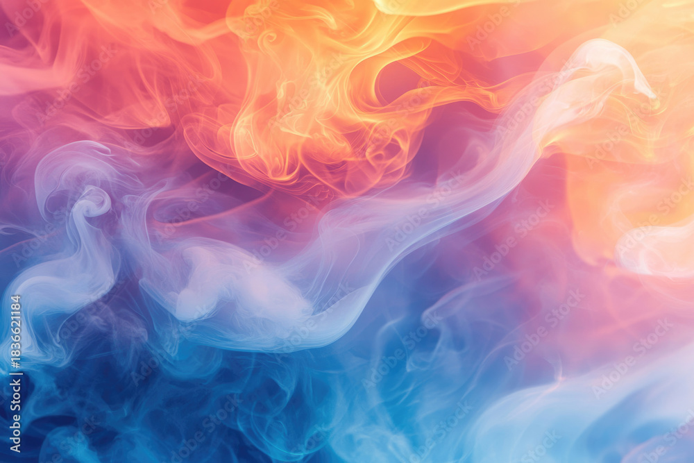 Obraz premium Abstract Smoke Background