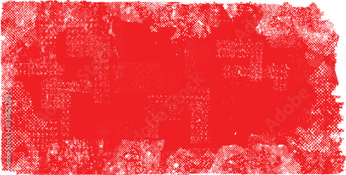 Red Stamp Speckled Texture . Distress Grunge background . Scratch, Grain, Noise, grange stamp . Black Spray Blot of Ink.Place texture Over any Object to Create Grungy Effect .abstract vector. 