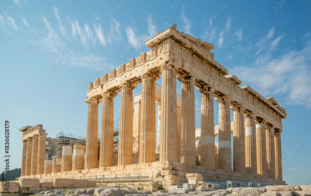 Fototapeta premium Parthenon on the Acropolis in Athens, Greece 