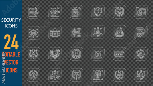Simple Security Icons Collection