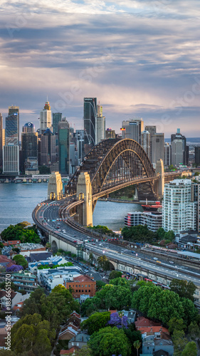 Vibrant Sunlit Cityscape of the Sydney Skyline
