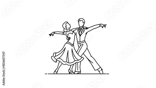 Creative Detailed Jive Dance Step Vector Illustration | Swing Dance Footwork Diagram | Energetic Jive Steps Guide
